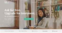 Desktop Screenshot of firstopinionapp.com